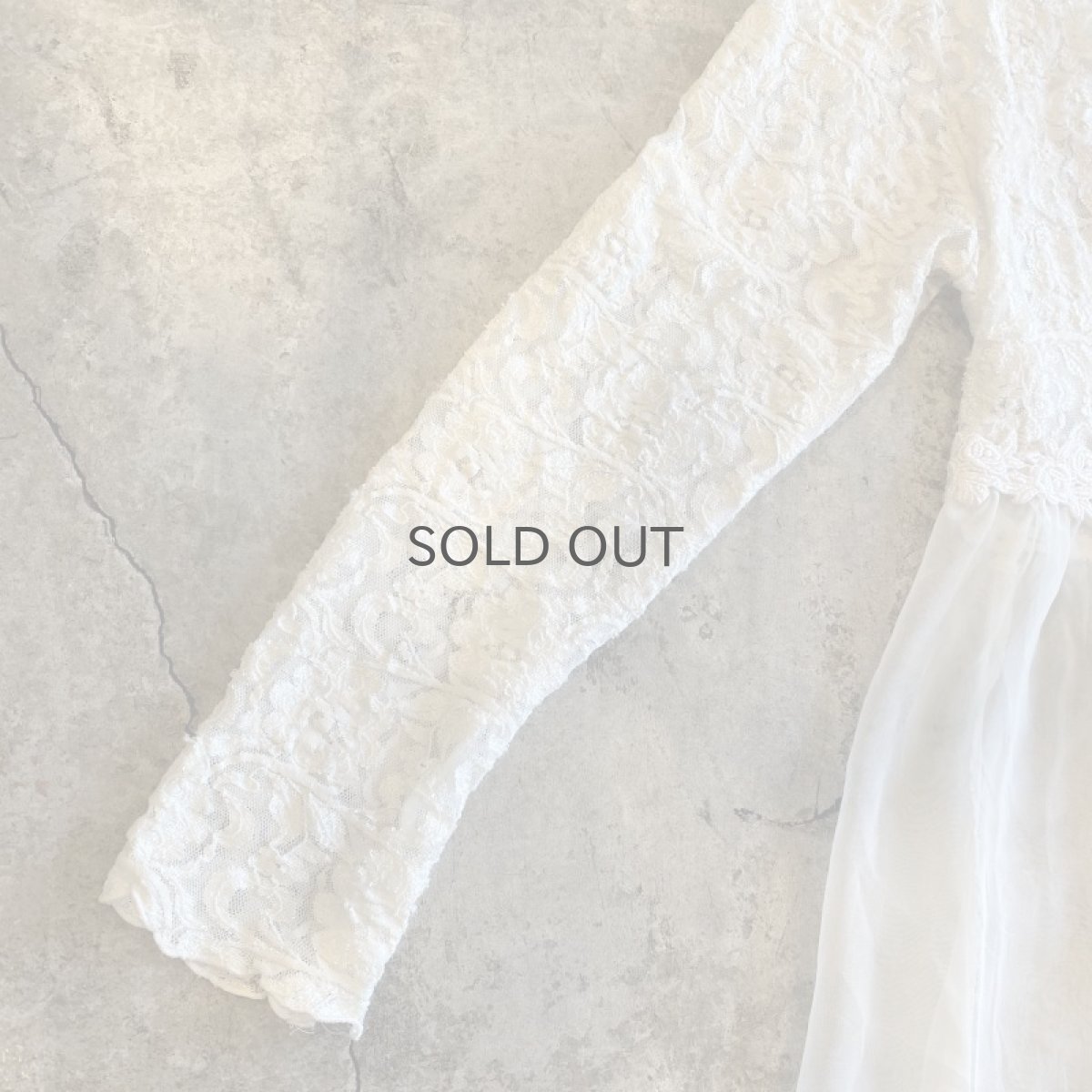 画像5: LACE × SHEER L/S CARDIGAN / Ladies M (5)