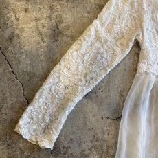 画像5: LACE × SHEER L/S CARDIGAN / Ladies M (5)