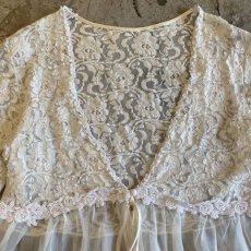 画像6: LACE × SHEER L/S CARDIGAN / Ladies M (6)