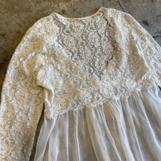 画像8: LACE × SHEER L/S CARDIGAN / Ladies M (8)