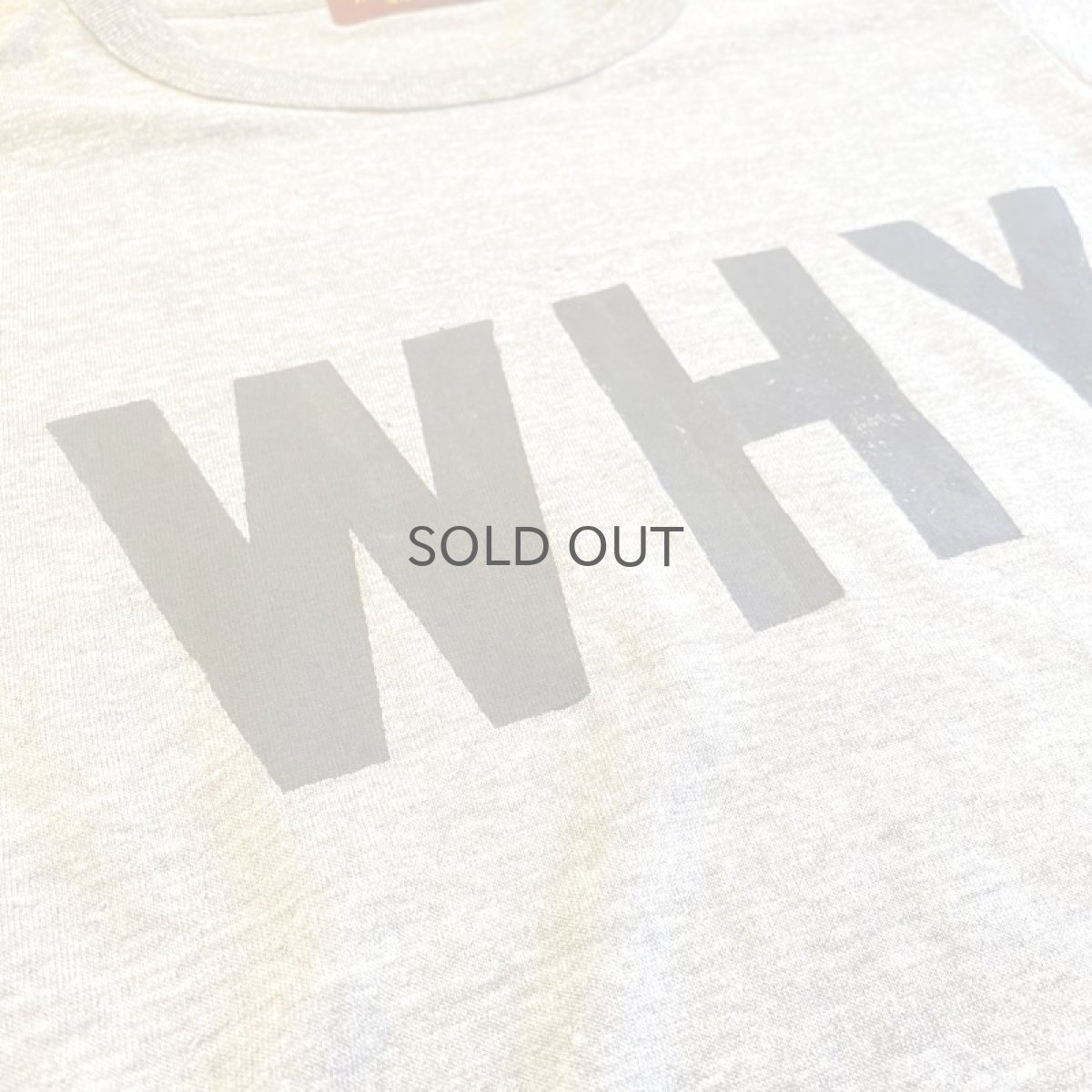 画像5: 【Wiz&Witch】"WHY" LOGO PRINT S/S TEE / M (5)