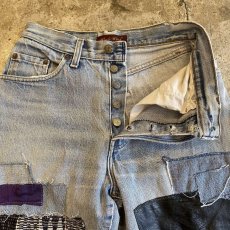 画像8: 【Wiz&Witch】CRUST ART JEANS/ W28 (8)