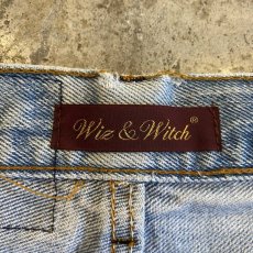 画像10: 【Wiz&Witch】CRUST ART JEANS/ W28 (10)