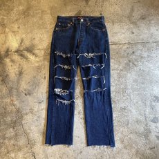 画像1: 【Wiz&Witch】CRUST ART JEANS/ W29 (1)