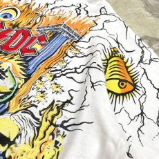 画像4: OLD "ACDC" PAKISTAN COTTON S/S TEE / Mens XL (4)