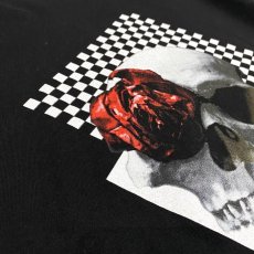 画像5: SKULL ROSE GRAPHIC PRINT S/S TEE / Mens M / MADE IN USA (5)