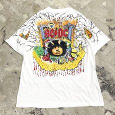 画像2: OLD "ACDC" PAKISTAN COTTON S/S TEE / Mens XL (2)