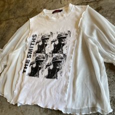 画像3: 【Wiz&Witch】"UNITED" ~THE SMITHS~ FUTURE VINTAGE ROCK TEE  / OS (3)