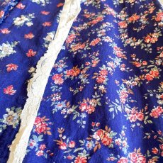 画像4: 70's FLORAL PATTERN LACE SKIRT / W30~W31 (4)