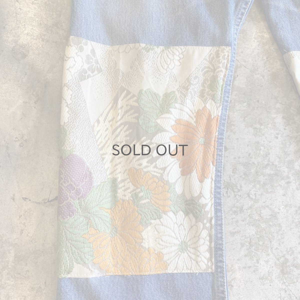 画像5: 【Wiz&Witch】"UNITED" KNEE PATCH DENIM PANTS / W29 (5)