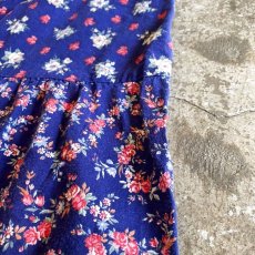 画像6: 70's FLORAL PATTERN LACE SKIRT / W30~W31 (6)