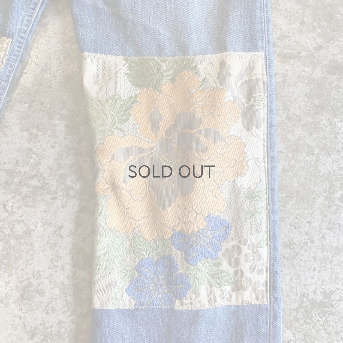 画像6: 【Wiz&Witch】"UNITED" KNEE PATCH DENIM PANTS / W29 (6)