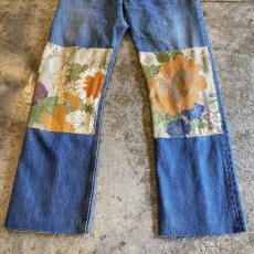 画像7: 【Wiz&Witch】"UNITED" KNEE PATCH DENIM PANTS / W29 (7)