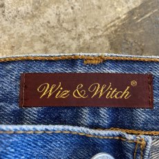 画像10: 【Wiz&Witch】"UNITED" KNEE PATCH DENIM PANTS / W29 (10)