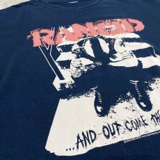 画像5: "RANCID" PRINTED ROCK S/S TEE / Mens L (5)