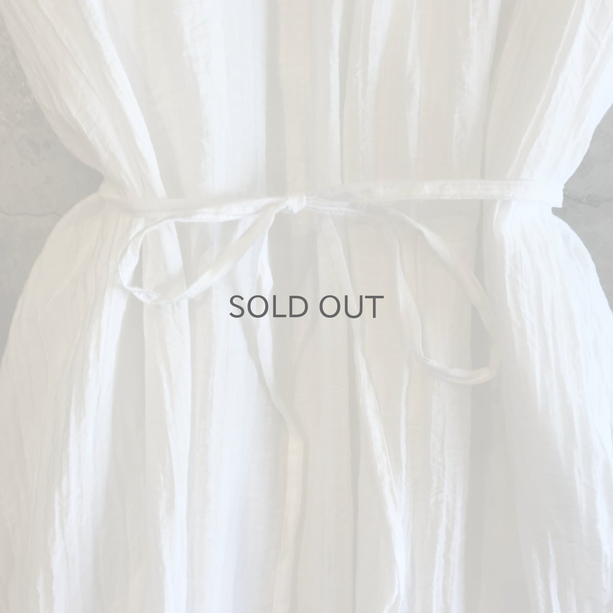 画像9:  COTTON SHEER DOCKING LONG ONE-PIECE / Ladies M (9)