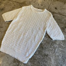 画像3: DOT SUMMER KNIT S/S TOPS / Ladies M (3)