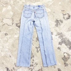 画像2: 【Wiz&Witch】"DIRTY BEAUTIFUL" CRUST ART JEANS / W30 (2)