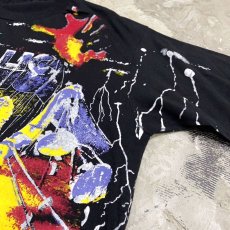 画像4: OLD "METALLICA" BOOTLEG ALL GRAPHIC PATTERN S/S TEE / Mens XL (4)