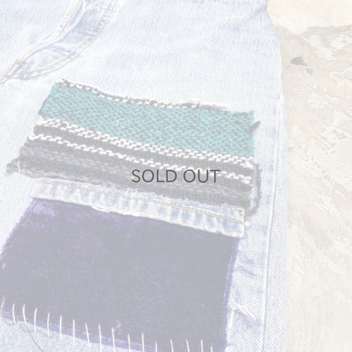 画像4: 【Wiz&Witch】"DIRTY BEAUTIFUL" CRUST ART JEANS / W30 (4)