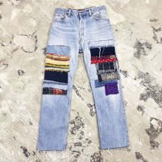 画像1: 【Wiz&Witch】"DIRTY BEAUTIFUL" CRUST ART JEANS / W31 (1)