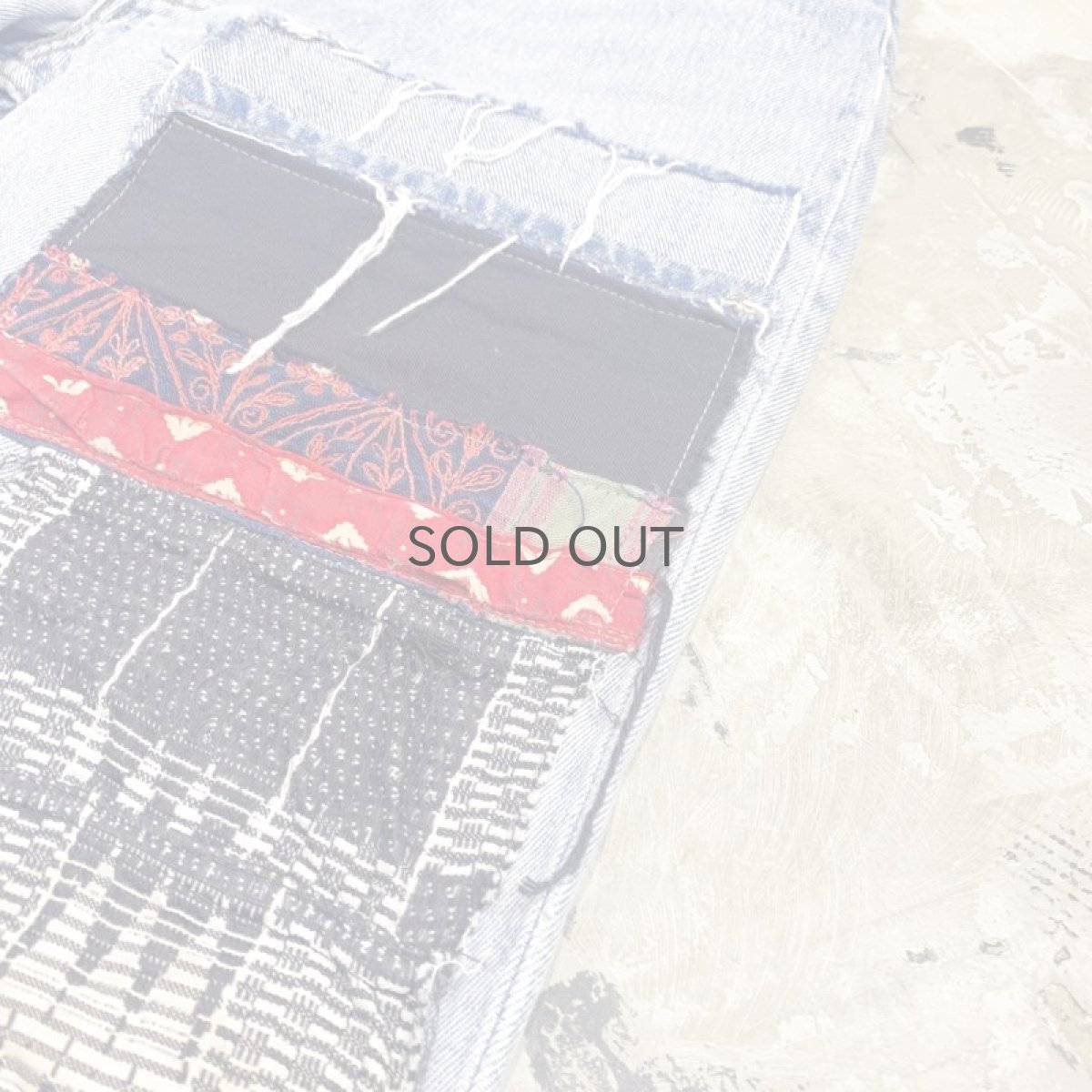 画像4: 【Wiz&Witch】"DIRTY BEAUTIFUL" CRUST ART JEANS / W31 (4)