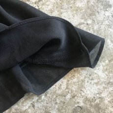 画像8: BLACK COLOR SHEER CAMISOLE TOPS / Ladies XS(34) (8)