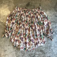 画像1: ALL OVER FLOWER PATTERN TOPS / Ladies S (1)