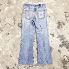 画像2: 【Wiz&Witch】"DIRTY BEAUTIFUL" CRUST ART JEANS / W30 (2)