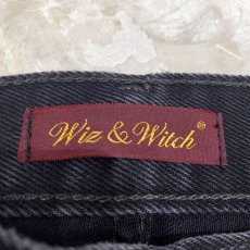 画像8: 【Wiz&Witch】"UNITED" KNEE PATCH ART JEANS / W30 (8)