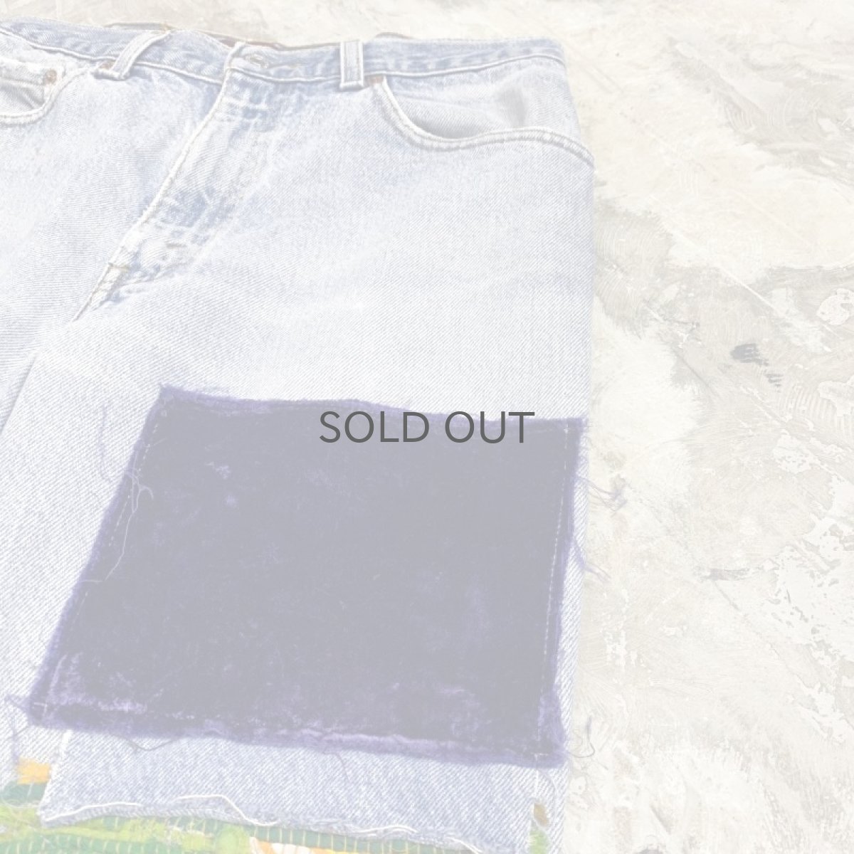 画像4: 【Wiz&Witch】"DIRTY BEAUTIFUL" CRUST ART JEANS / W30 (4)