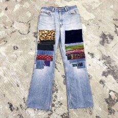 画像1: 【Wiz&Witch】"DIRTY BEAUTIFUL" CRUST ART JEANS / W30 (1)