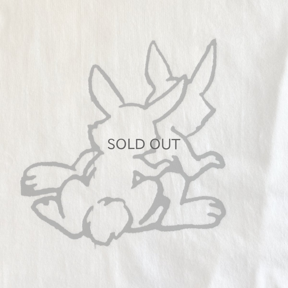 画像5: 【Wiz&Witch】"THE U.K" ADULT RUBBIT TEE / M (5)