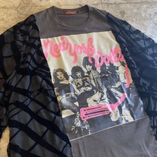 画像4: 【Wiz&Witch】"UNITED" FUTURE ROCK TEE ~NEW YORK DOLLS~ / OS (4)