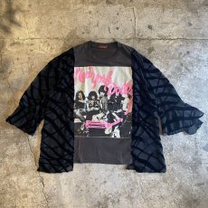 画像1: 【Wiz&Witch】"UNITED" FUTURE ROCK TEE ~NEW YORK DOLLS~ / OS (1)