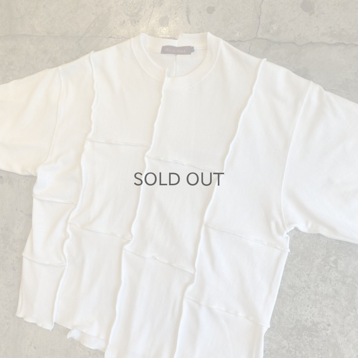 画像3: 【Wiz&Witch】"PATCHWORK" TEE / WHITE / OS (3)
