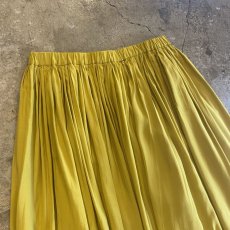 画像4: YELLOW COLOR FLARE SKIRT / W26~W31 (4)