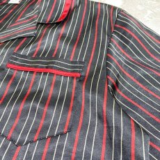 画像4: STRIPE PATTERN S/S PAJAMA SHIRT / Mens L (4)