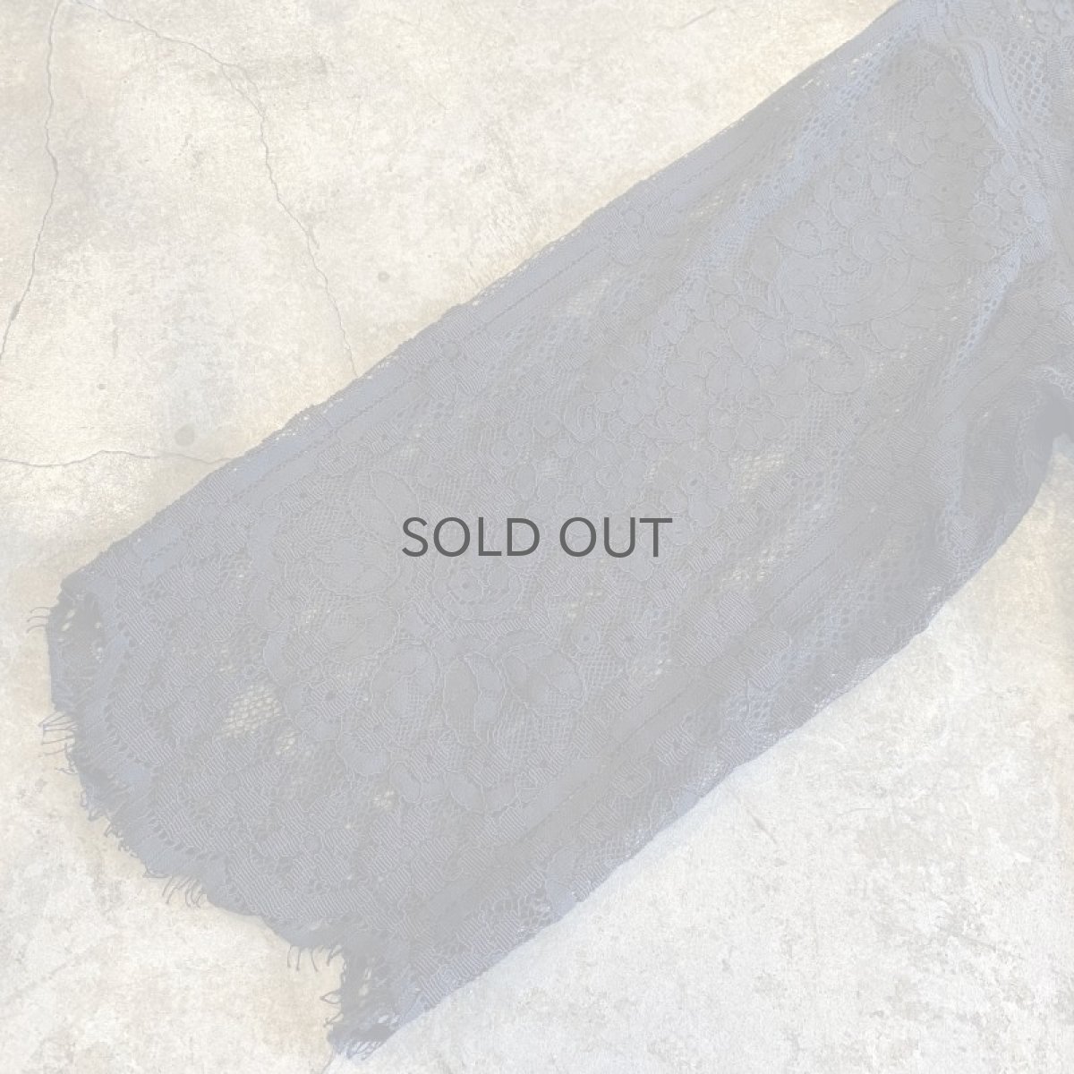 画像5: BLACK COLOR LACE GOWN / Ladies M (5)