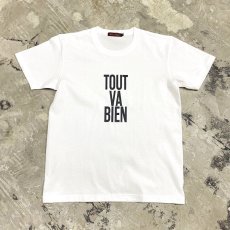 画像1: 【Wiz&Witch】"TOUT VA BIEN" TEE / WHITE (1)