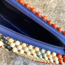 画像8: NATIVE PATTERN BEADS ART BAG (8)