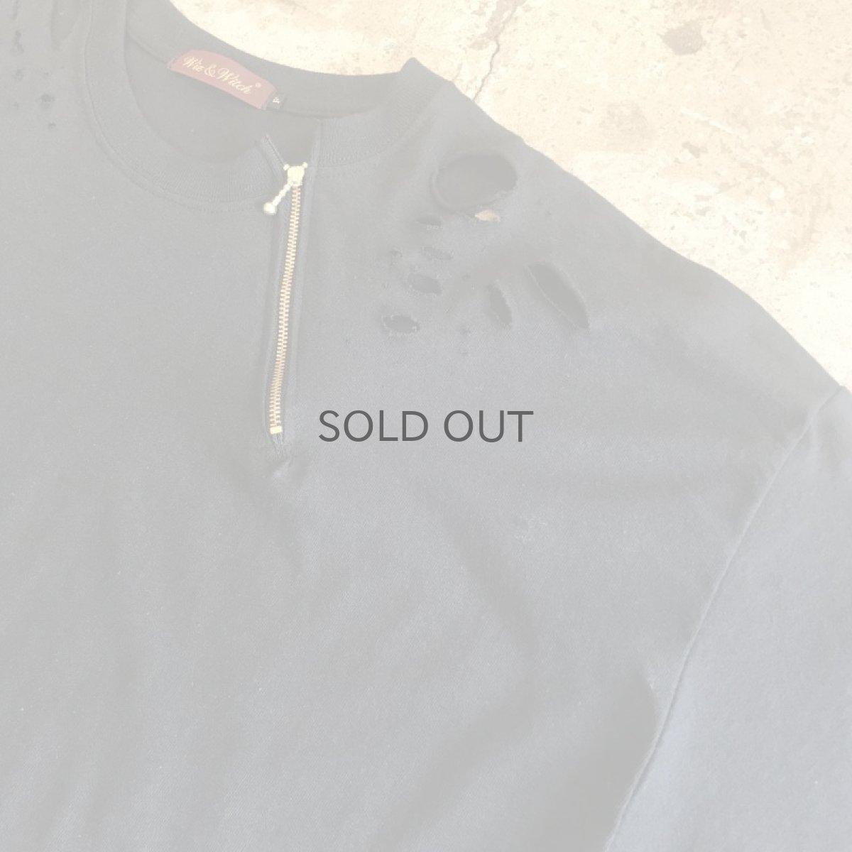 画像7: 【Wiz&Witch】"DIRTY BEAUTIFUL" GRUNGE TEE / OS (7)