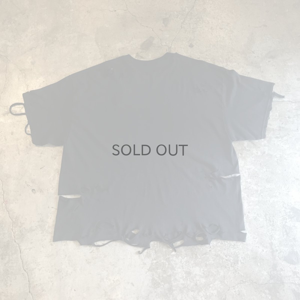 画像2: 【Wiz&Witch】"DIRTY BEAUTIFUL" GRUNGE TEE / OS (2)