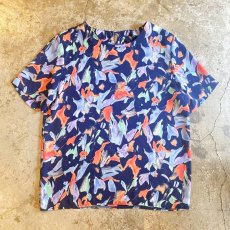 画像1: ARTISTIC PATTERN S/S TOPS / Ladies M (1)