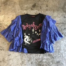 画像1: 【Wiz&Witch】"UNITED" FUTURE ROCK TEE ~NEW YORK DOLLS~ / OS (1)