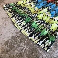 画像4: ALL OVER COLOR PATTERN BOAT NECK S/S TOPS / Ladies M (4)