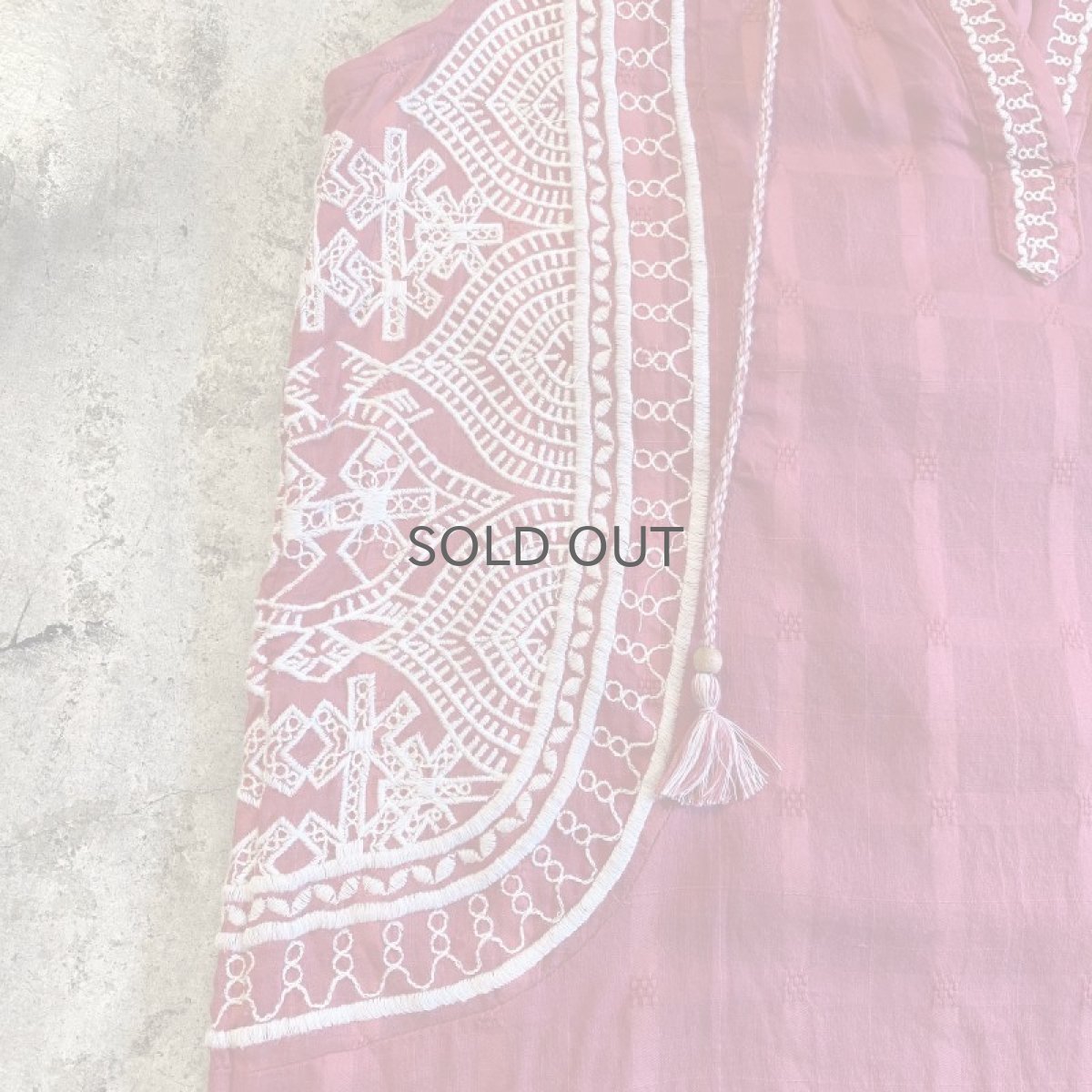 画像5: EMBROIDERY COLOR N/S TOPS / Ladies M (5)