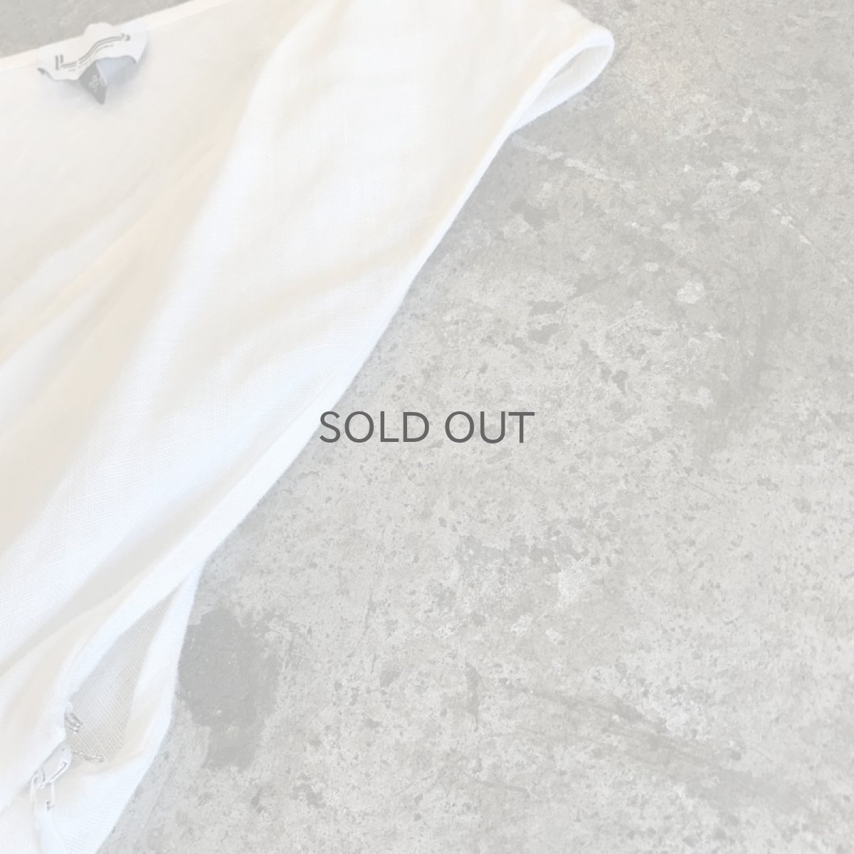 画像6: LINEN ASYMMETRY FRINGE DESIGN ONE-PIECE / Ladies M(38) (6)