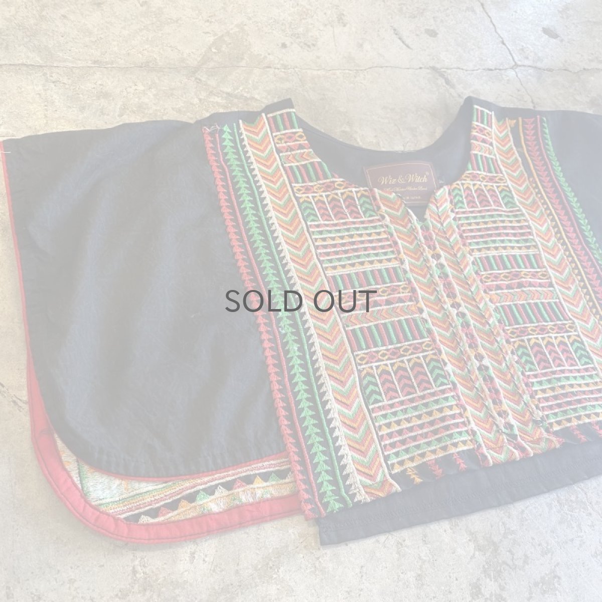 画像3: 【Wiz&Witch】"WEIRD" OLD AFRICAN TIPPET TOPS / OS (3)