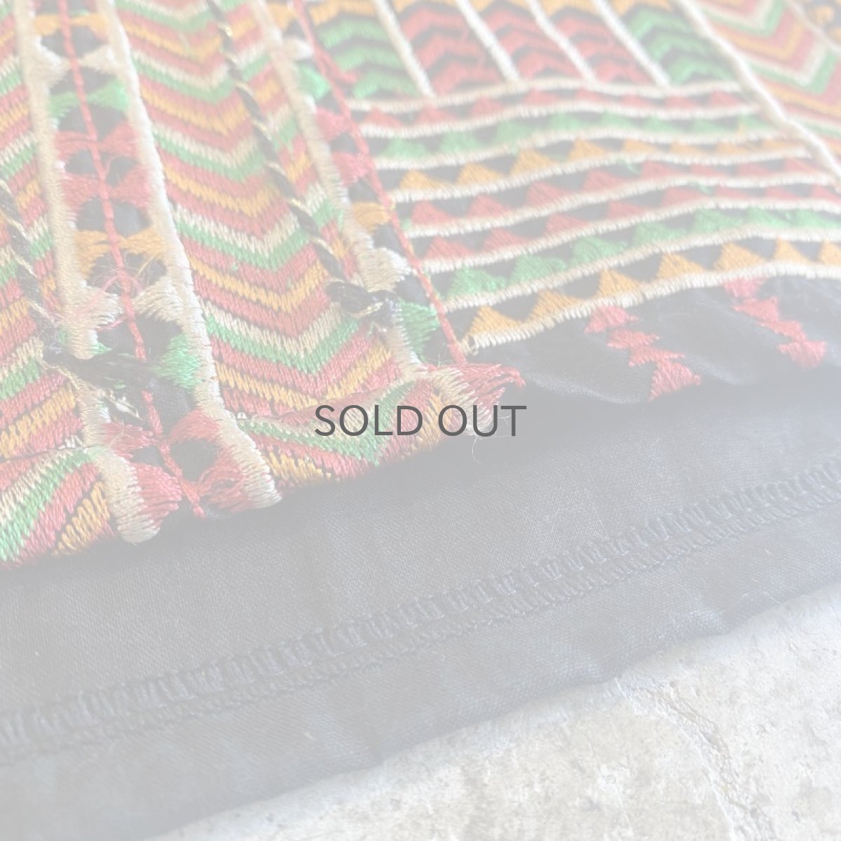 画像8: 【Wiz&Witch】"WEIRD" OLD AFRICAN TIPPET TOPS / OS (8)